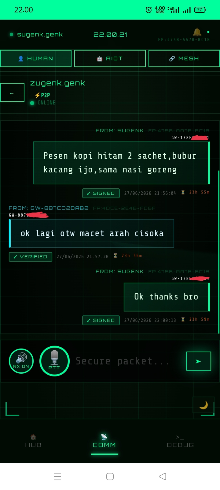 Screenshot APK SUGENK WAVE